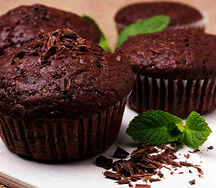 Маффин шоколадный с кусочками шоколада