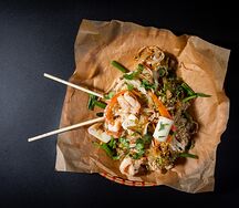 Фунчоза с морепродуктами