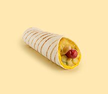 Патата с сосиской и Голландским сыром