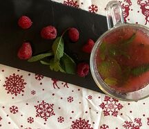 Чай малиновый