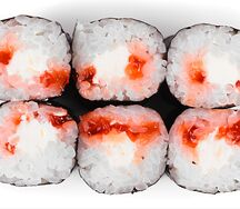 Мини ролл сыр икра