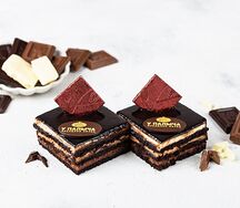 Три шоколада пирожные-дуэт