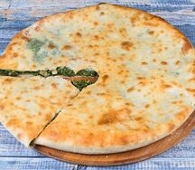 Осетинский пирог шпинат с сыром