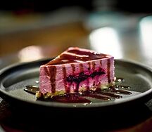 Чизкейк смородиновый