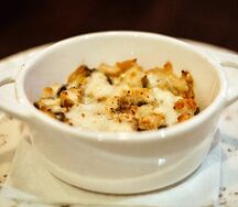 Жюльен с курицей и  грибами