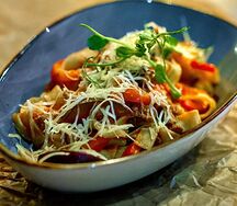 Паста Фреска с говядиной