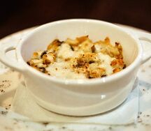 Жюльен с грибами