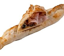 Мини-кальцоне с курицей