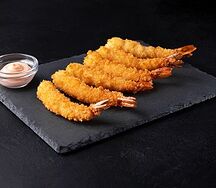 Креветки в темпуре