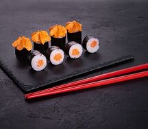 Лава с лососем