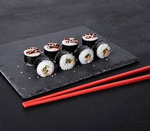 Ролл с угрём