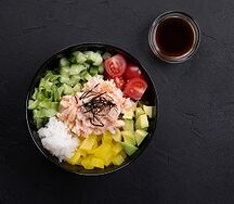 Поке с креветкой