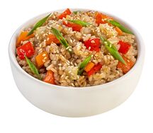 Тяхан с овощами