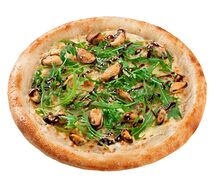 Пицца с мидиями