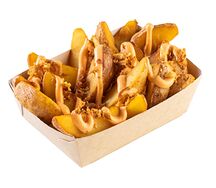 Картофель по-деревенски в бургерном соусе