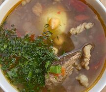 Шурпа с говядиной