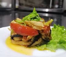 Тёплый салат