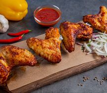 Шашлык из куриных крылышек