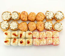 Сет запеченный