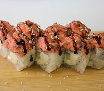 Запеченный ролл Горячий угорь