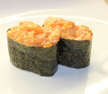 Острые суши Сяке карай