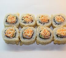 Теплый ролл Калифорния спешл