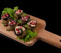 Баклажаны с грецкими орехами