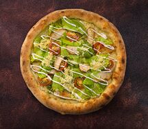 Пицца Цезарь с курицей