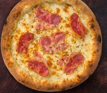 Пицца Карбонара большая