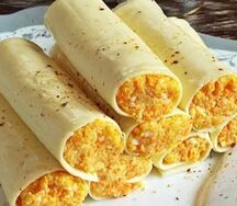 Сырные рулеты
