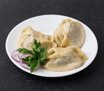 Манты с телятиной