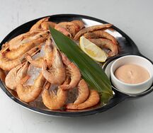Копченые королевские креветки