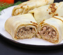 Блинчик с мясом