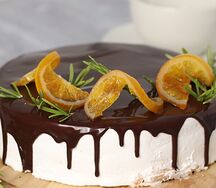 Торт-суфле с розмарином