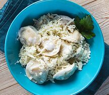 Пельмени Сибирские со сливками