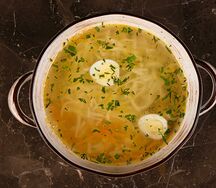 Суп-лапша куриный