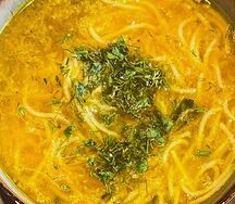 Лапша куриная