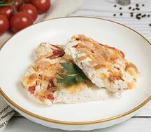 Котлета отбивная из куриного филе с сыром