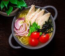 Рамен с курицей