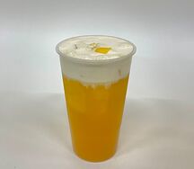 Чай Манго с сырной пенкой