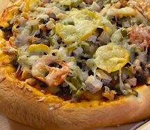 Пицца с курицей