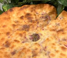 Осетинский пирог с листьями свеклы Цахараджын