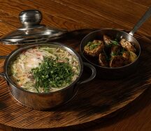 Окрошка на квасе