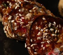 Темпура маки с лососем