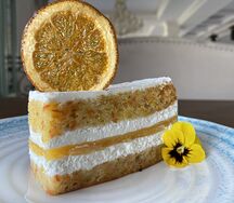 Торт морковно-апельсиновый