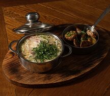 Окрошка на кефире