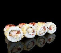 Тёплый ролл запеченный с цыпленком