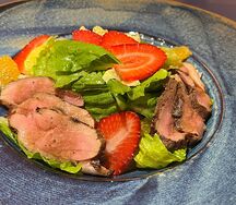 Салат с уткой