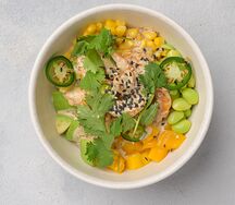 Поке с креветками