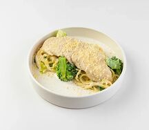 Сливочная паста с филе цыпленка